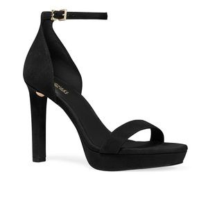 Michael Kors Margot Platform Suede heels